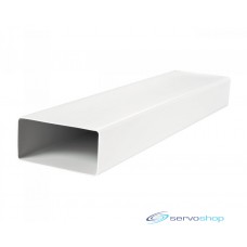 Plastmasas plakanais kanāls 110x55 mm, 0.5 m